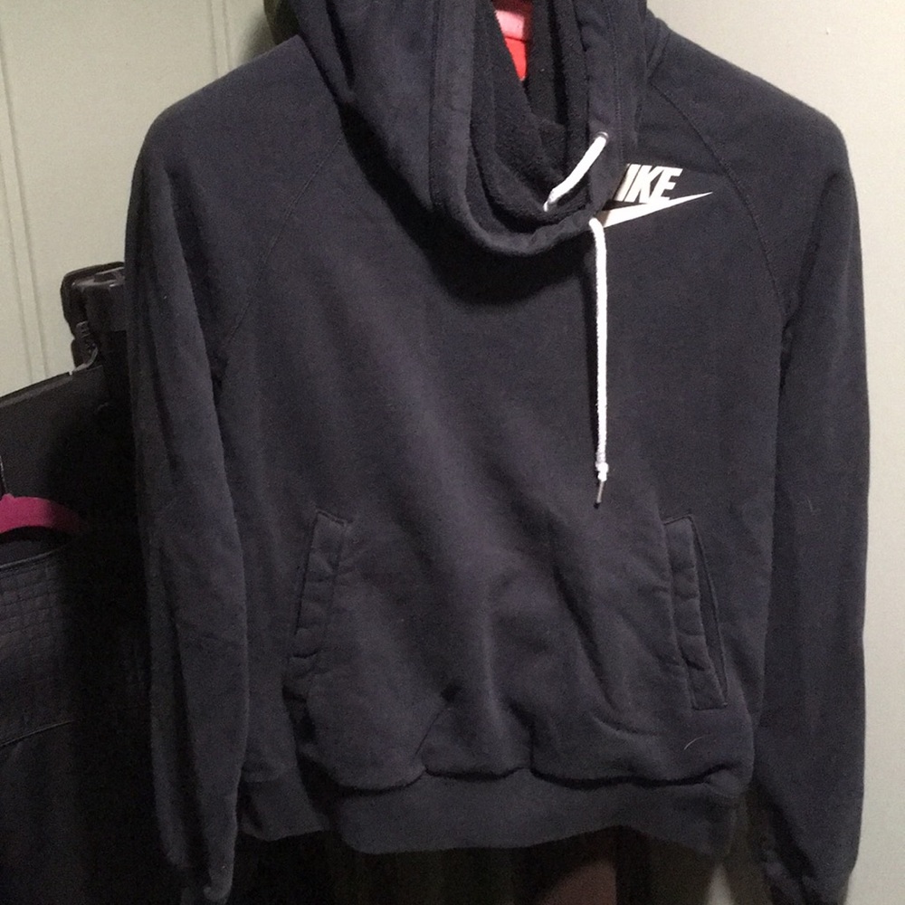 Nike black hoodie (ladies medium)